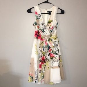 White House Black Market floral dress